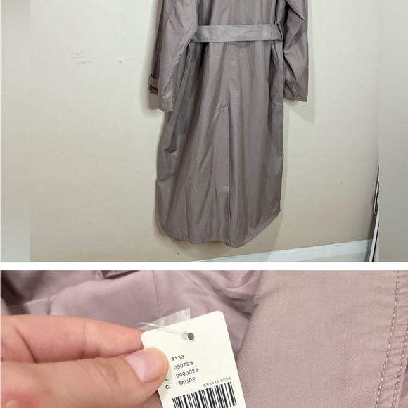 NWT. Anthropologie Maeve Trench Coat. NEW - Picture 5 of 5